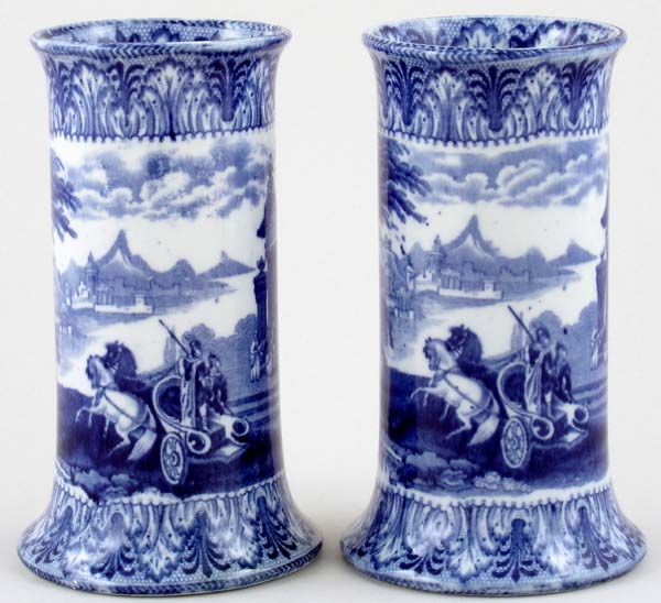Vases pair of c1930s